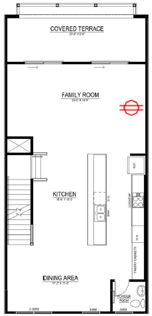 First Floor floorplan image for 41B Chelsea