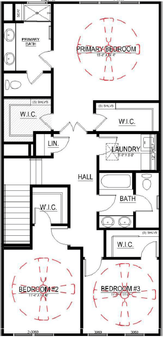 Second Floor floorplan image for 41B Chelsea