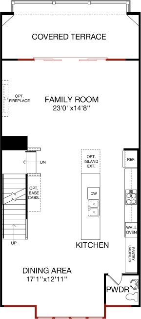 First Floor floorplan image for 44B Chelsea