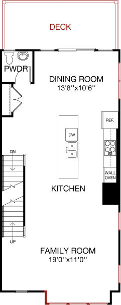 First Floor floorplan image for 47B Greenwich