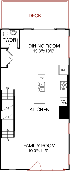 First Floor floorplan image for 49B Greenwich