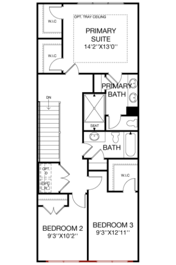 First Floor floorplan image for 57B Gramercy