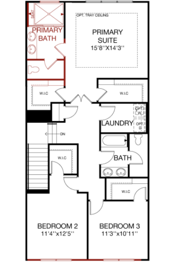 Second Floor floorplan