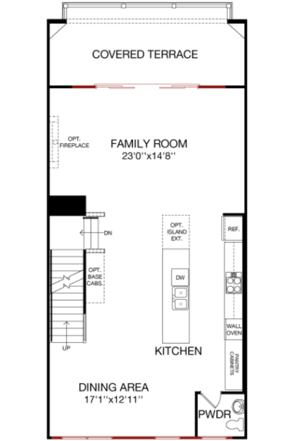 First Floor floorplan image for 12D Chelsea