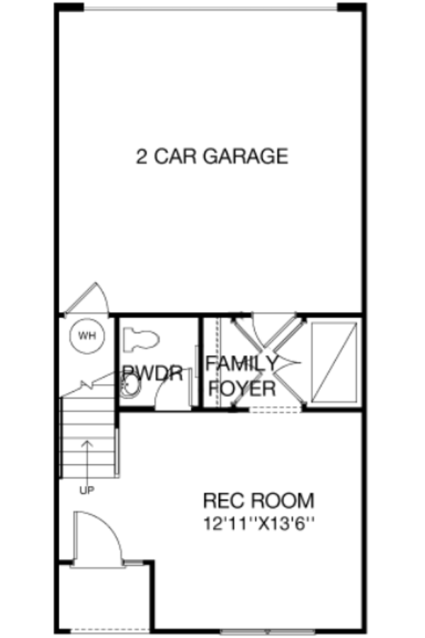 Lower Level floorplan image for 18F Greenwich