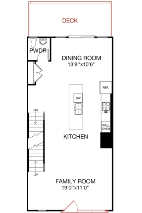 First Floor floorplan image for 20F Greenwich