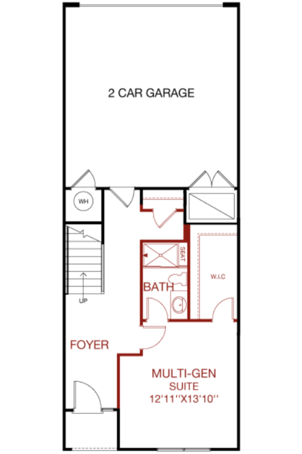 Lower Level floorplan