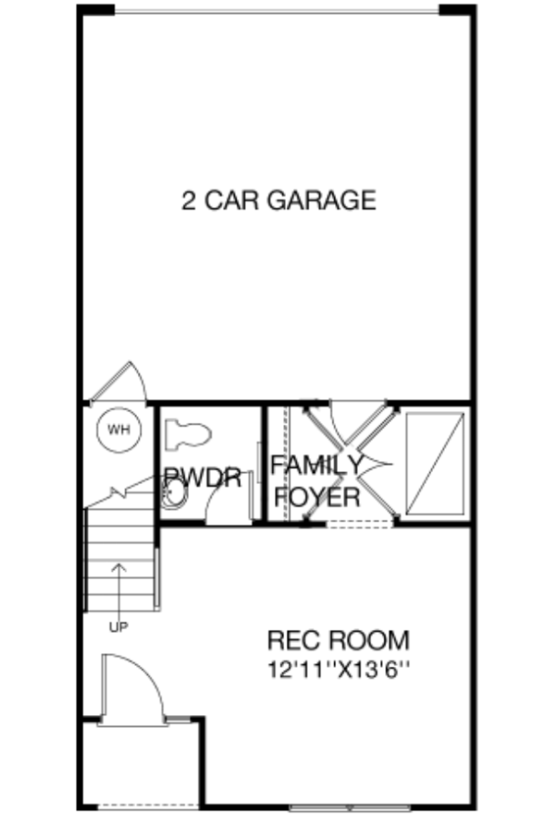 Lower Level floorplan image for 22F Greenwich