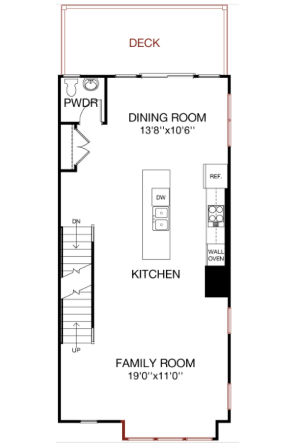 First Floor floorplan image for 23F Greenwich