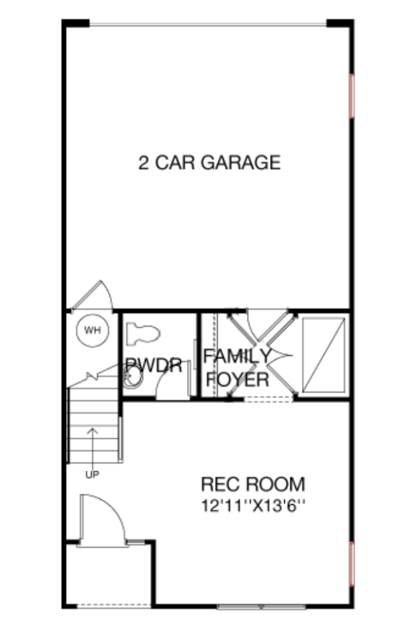 Lower Level floorplan image for 23F Greenwich