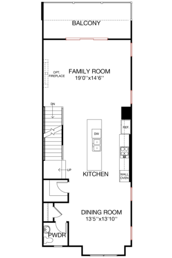 First Floor floorplan image for 24D Gramercy