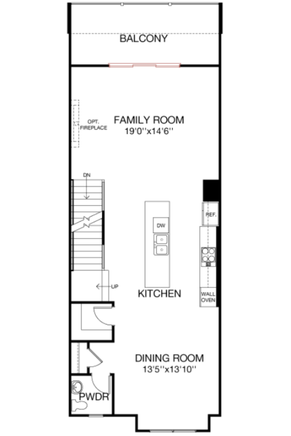 First Floor floorplan image for 26D Gramercy