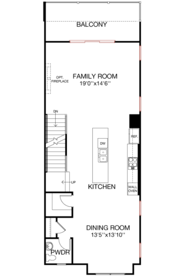 First Floor floorplan image for 27D Gramercy