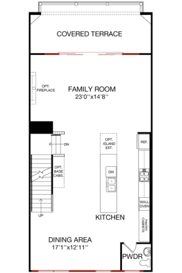 First Floor floorplan image for 28B Chelsea