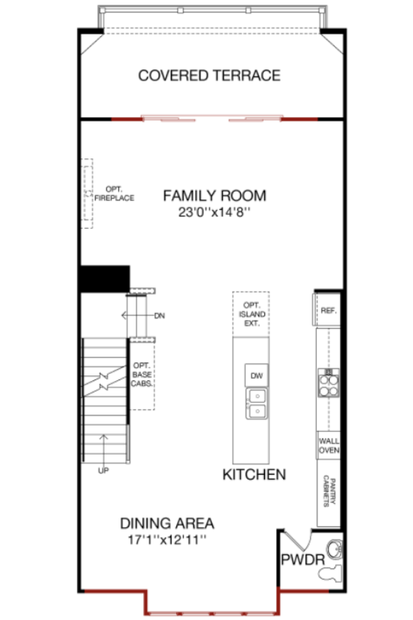 First Floor floorplan image for 32B Chelsea
