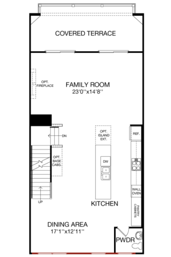 First Floor floorplan image for 33B Chelsea
