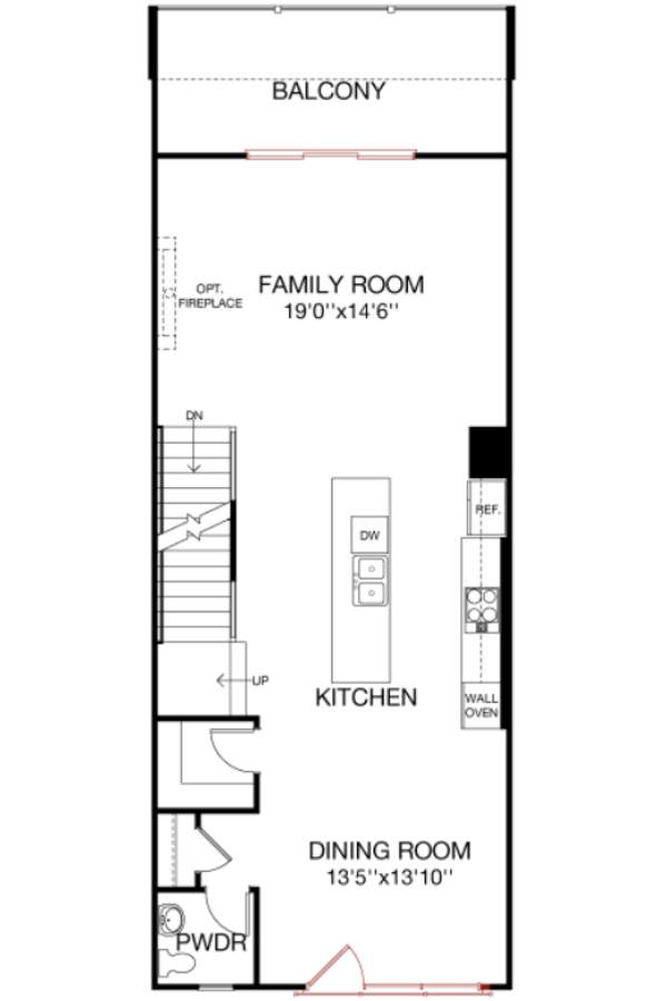 First Floor floorplan image for 34D Gramercy