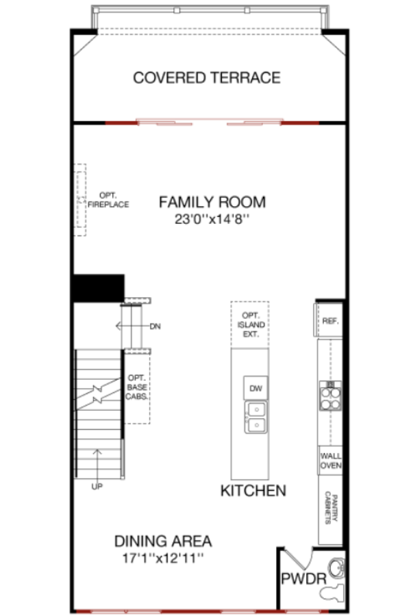 First Floor floorplan image for 35B Chelsea