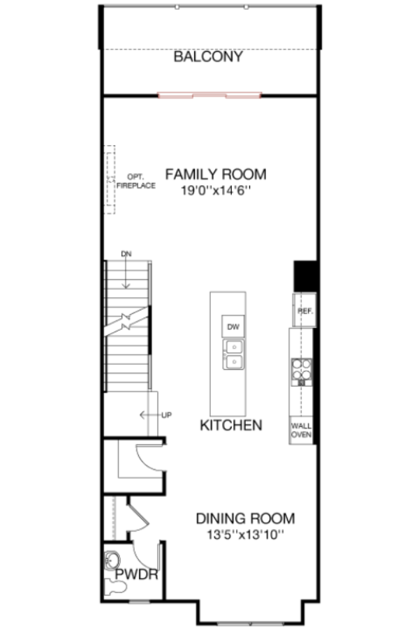 First Floor floorplan image for 35D Gramercy