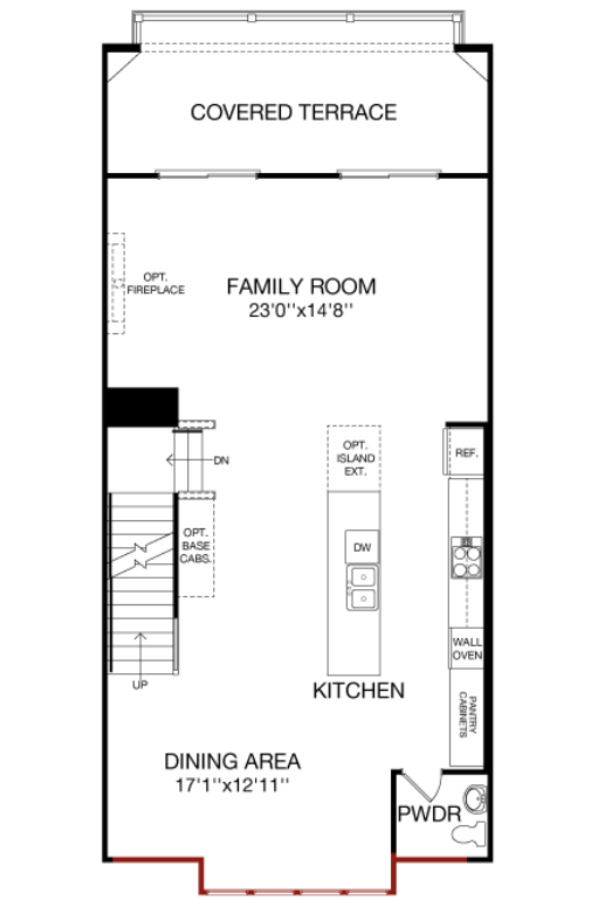 First Floor floorplan image for 36B Chelsea