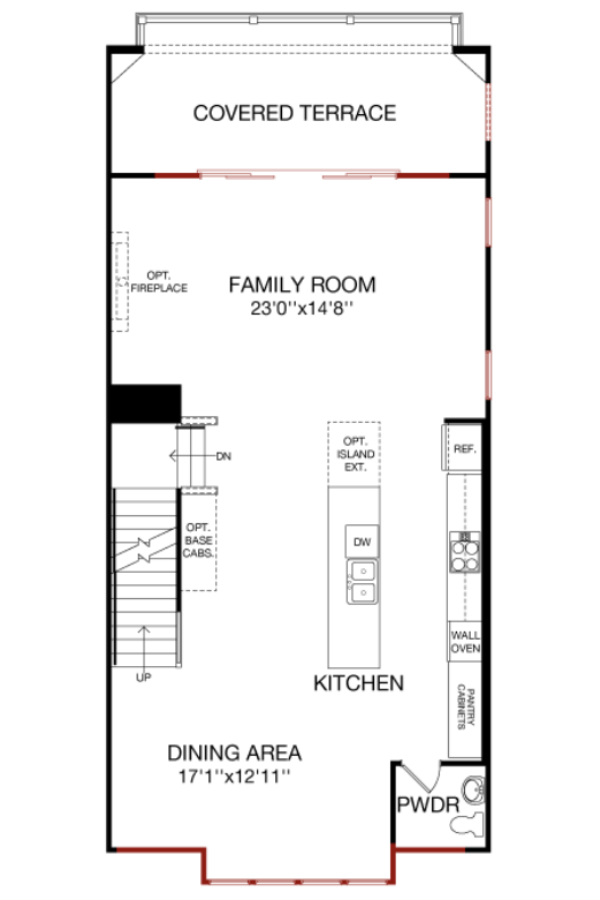 First Floor floorplan image for 38B Chelsea