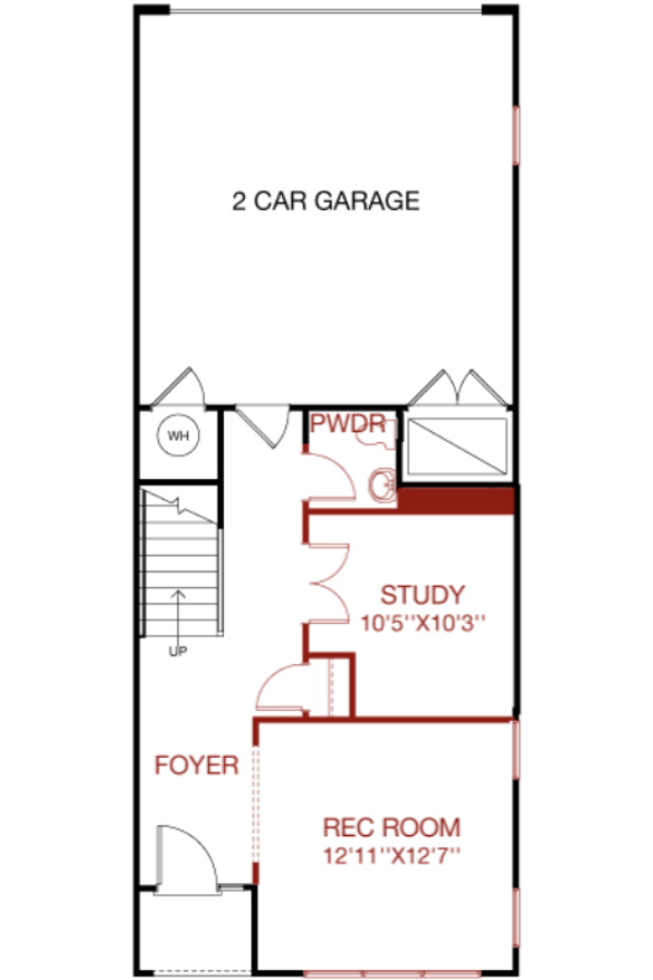 Lower Level floorplan