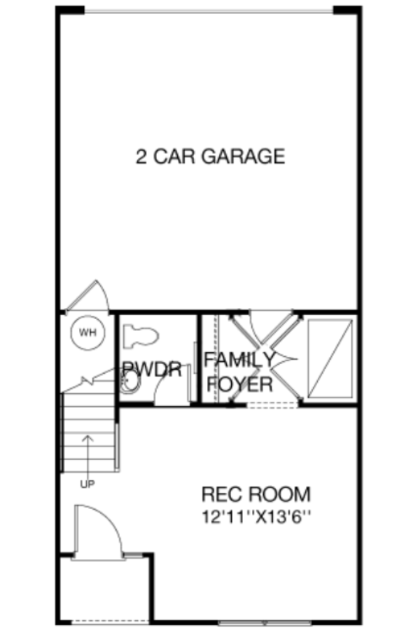 Lower Level floorplan image for 41D Greenwich