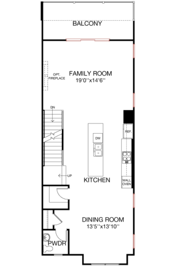 First Floor floorplan image for 53E Gramercy