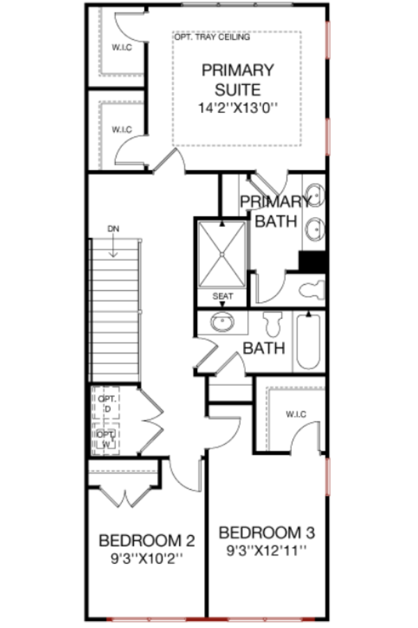 Second Floor floorplan image for 53E Gramercy
