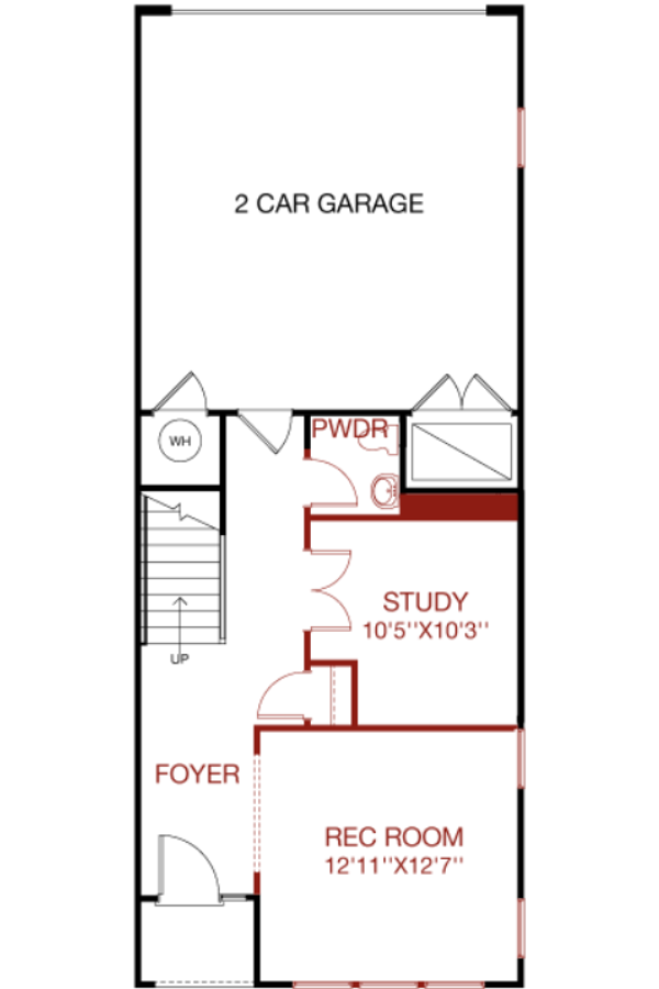 Lower Level floorplan image for 53E Gramercy