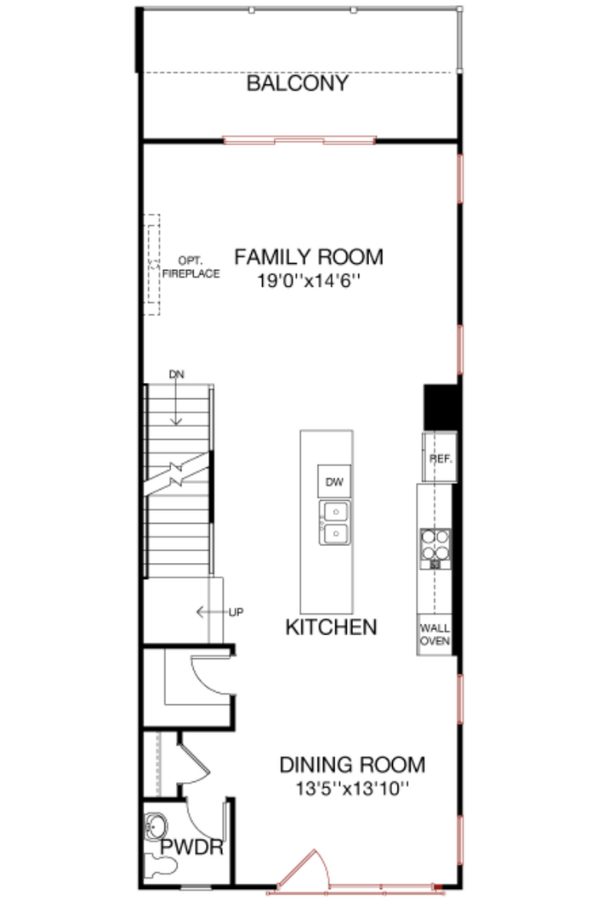 First Floor floorplan image for 59E Gramercy