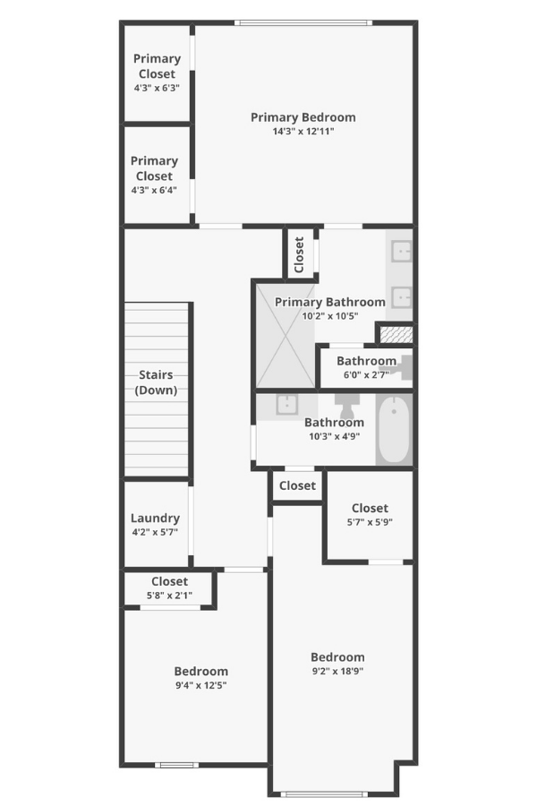 Second Floor floorplan