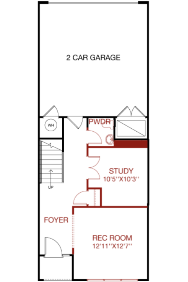 Lower Level floorplan image for 7E Gramercy