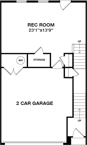 Lower Level floorplan image for 22C Waverly E-Series at South Lake