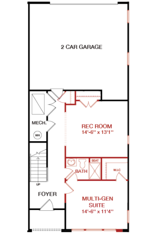 Lower Level floorplan