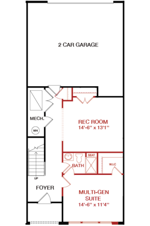 Lower Level floorplan