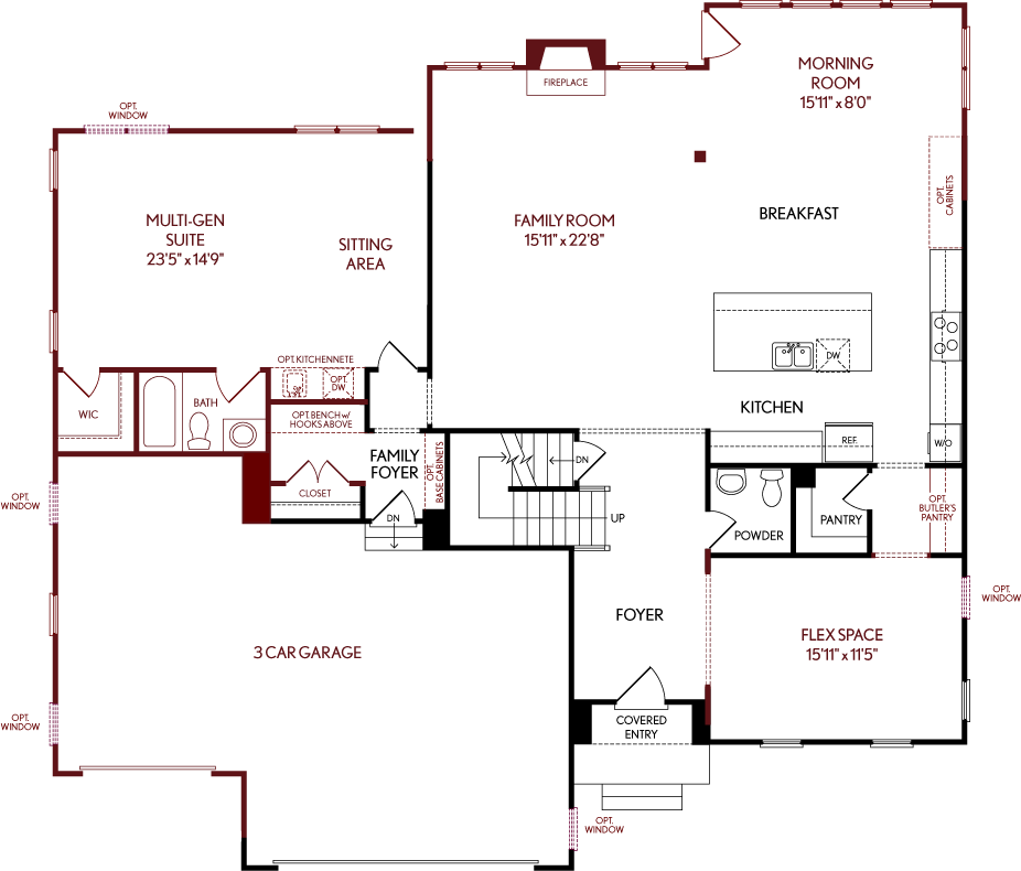 First Floor floorplan image for 172A Palermo MG