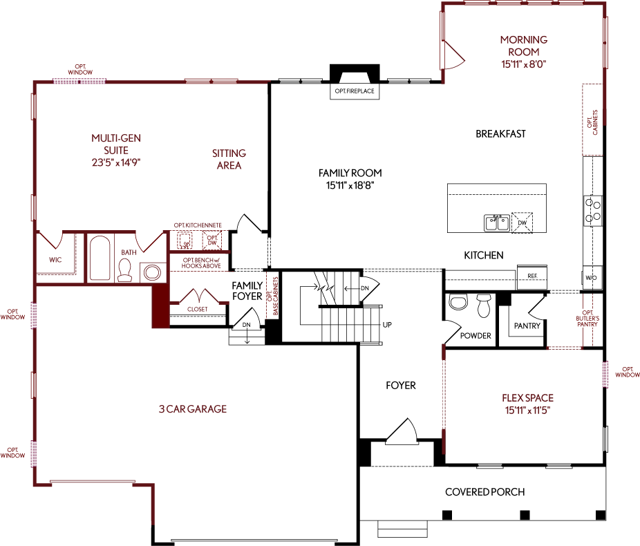 First Floor floorplan image for 174A Palermo MG