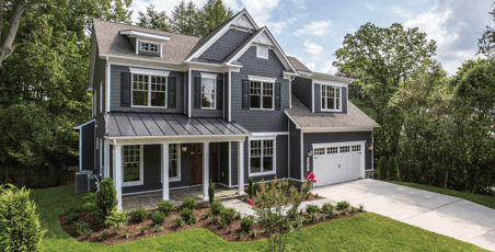beautiful two story house